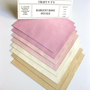 Ultrasuede Radiant Rose Petals 5x5 Squares