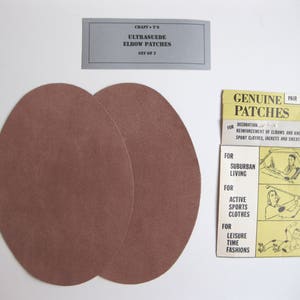 Puede incluir: Dos parches de codo de ante marrón, un par de parches genuinos para decoración y refuerzo de codos y rodillas, para la vida suburbana, ropa deportiva activa y modas de tiempo libre.