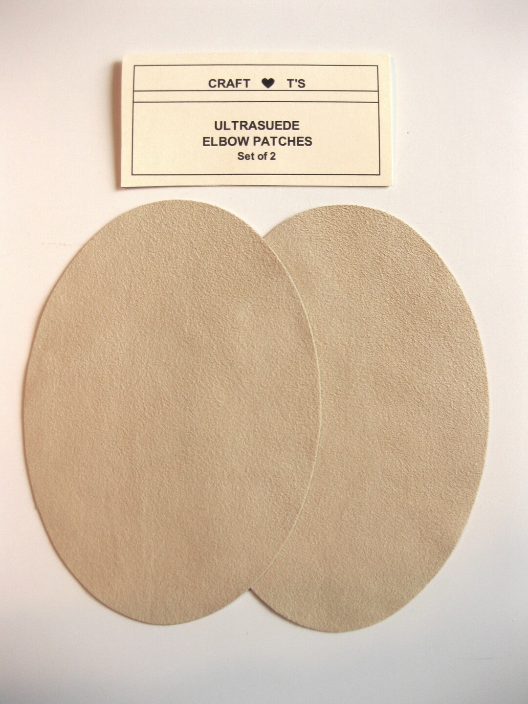 Elbow Patches Camel Ultrasuede Set of 2 Etsy