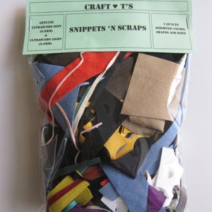 Ultrasuede Snippets &#39;n Scraps Package
