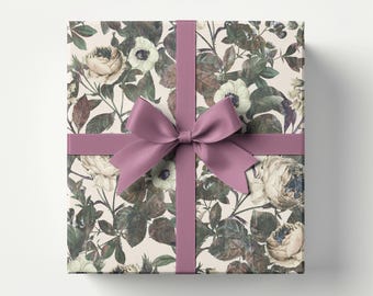 Wrapping Paper | Vintage Floral Gift Wrap