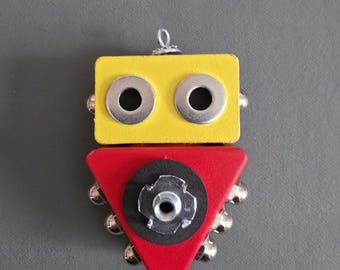 Wee Bug - Ornament - Robot Bug - Found Objects