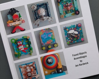 Found Objects - Photo Book - Tabletop Decor - Art Book - Made to Order