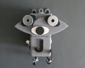 Jimothy - We Love You! - Ornament - Raccoon - Found Objects