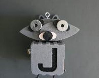 Jimothy - Stay Weird! - Ornament - Raccoon - Found Objects