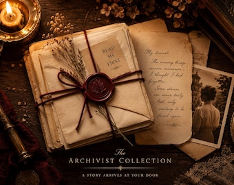 The Letter Room Subscription | Monthly Story Letters & Literary Snail Mail, Mystery Mail Gift for Book Lovers | Literary Subscription Box