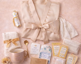 Luxury Thinking about you Burnout Care Recovery Package: Best Friend, Girlfriend, Sister, Mom, Wife Self-Care Spa Kit | Stress Relief