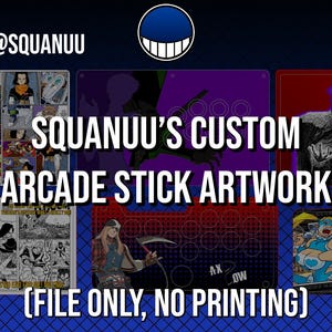 Custom Arcade Stick Artwork