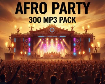 Afrobeat & Amapiano MP3 Pack | 291 Tracks (Digital Download)