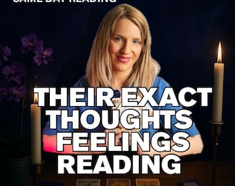 THEIR TRUE FEELINGS Love Reading Same Day Psychic Reading Tarot Reading