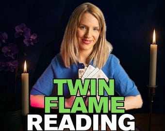 TWIN FLAME Same Day Psychic Reading Tarot Reading