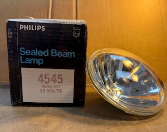 Philips 4545 Marine Spot 12V 100W PAR56 Sealed Beam Lamp - Brand New