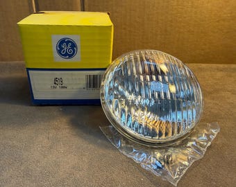 GE 4519 13V 100W PAR36 Sealed Beam Lamp - Brand New
