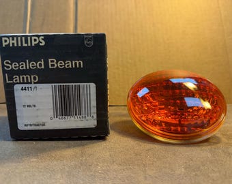 Philips 4411A 12V 35W PAR36 Sealed Beam Lamp  Brand New