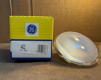 GE 4422 12.8V 35W PAR36 Sealed Beam Incandescent Lamp - Brand New