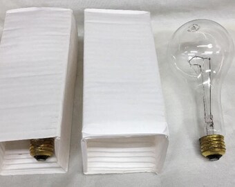 200PS25/CL-130V 200 Watt Clear PS25 LongLife LightBulb  Guaranteed/Prism 2 Pack