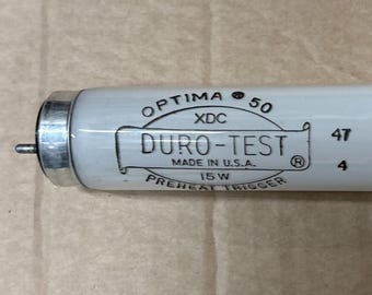 F15T8 Duro Test Optima 50 15W 18” 5500K FULL SPECTRUM Lightbulb