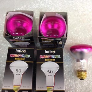 Żarówka Halco 50R20 Flood Light Pink 50 W 130 V LongLife 5000 godz. ściemnialna