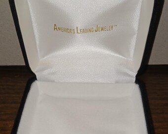 12 Pieces - Bangle / Jewelry Boxes / 3.5 x 2.5  - Black W/ White Interior