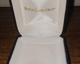 12 Pieces Charm Box - 2 x 2 1/2 - Black w/ White Interior **NEW