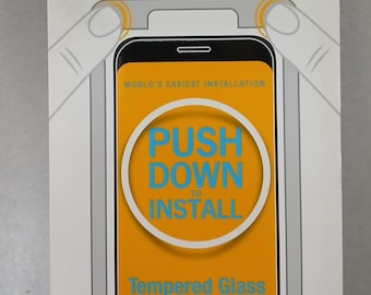 Simple Snap iPhone 5 / 5S / SE Tempered Glass Screen Protector *NEW