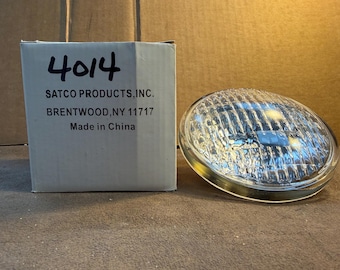 Satco 4014 / S4300 6.4V 18W PAR36 Sealed Beam Lamp - Brand New