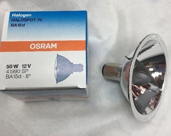 OSRAM Sylvania 41990SP 50AR70/SP 12V 50W 8* Spot BA15d Base AR70 *NEW