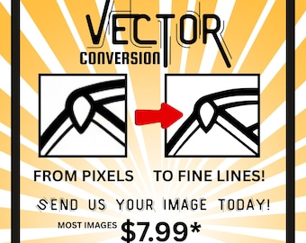 Image to Vector Conversion: Custom Logo, SVG, PNG, EPS