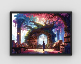 Patrón de punto de cruz Bloomspell Keep en PDF