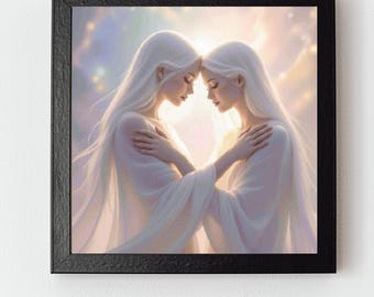 Patrón de punto de cruz "Espejo del alma" en PDF