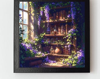 Patrón de punto de cruz El estudio secreto en PDF