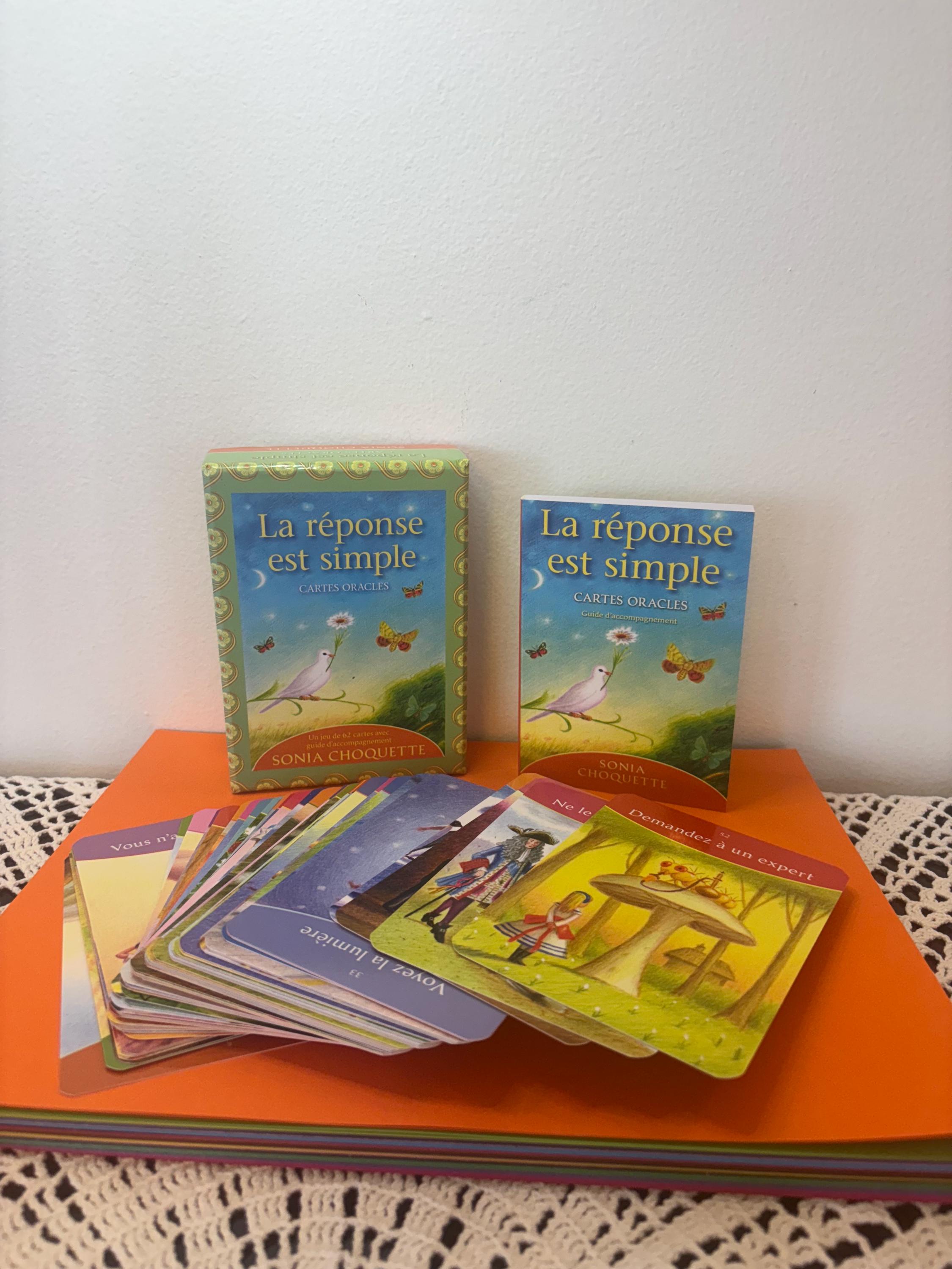 新品未使用／英語版✨絶版 The Answer is Simple Oracle The Answer is Simple Oracle Cards: Choquette, Sonia: 9781401917333