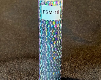 Holographic Fish Scale Foil, DIY Fishing Lure Hot Stamp (3"x30')