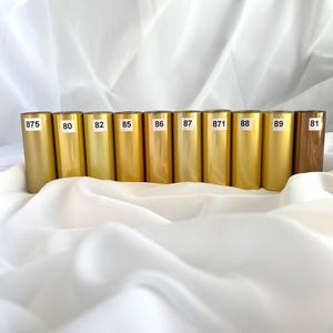 Hot Stamp Gilding Foil - 20 Roll Sampler - You Choose Colors - FREE SHIP zdjęcie 4