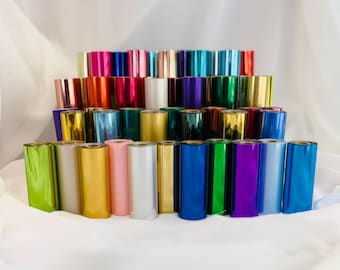 Hot Stamp Gilding Foil 70+ Colors You Choose! 3 in x 50ft