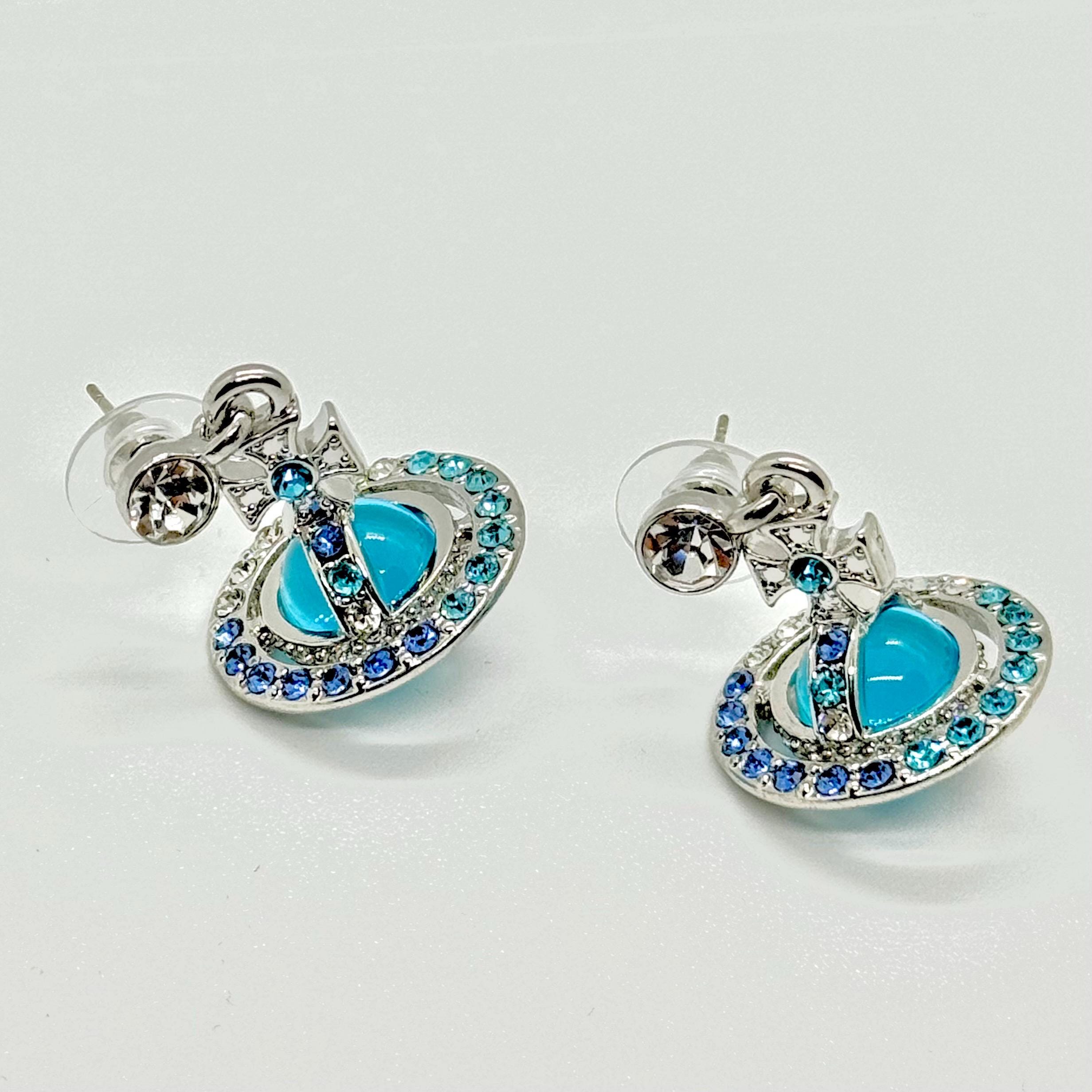 NANA y2k Vivienne Westwood ブルーオーブピアス Nana Vivienne Westwood Earrings - Etsy