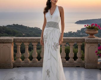 Vintage Cache Beaded Dress