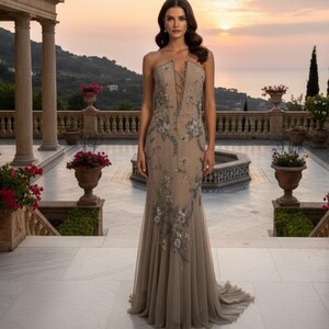 gina bacconi beaded lace dress Taupe Taupe Sara Lace Dress BrandAlley The flattering fit and upload-20240325 10 Best Shoe Colors Taille:regular ( waist 37'' or less)