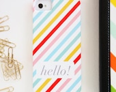 Personalized Stripe iPhone 6s Case, Pencil Shavings Studio, popular, best seller, Better Homes & Gardens, Stripe, Monogram