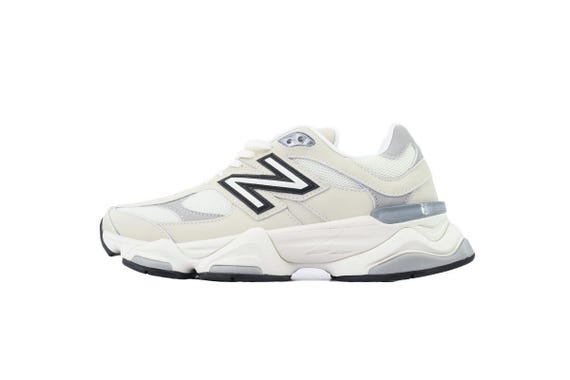 New Balance 9060 "Sea Salt" Sneakers: Neutral Chunky Dad Shoes