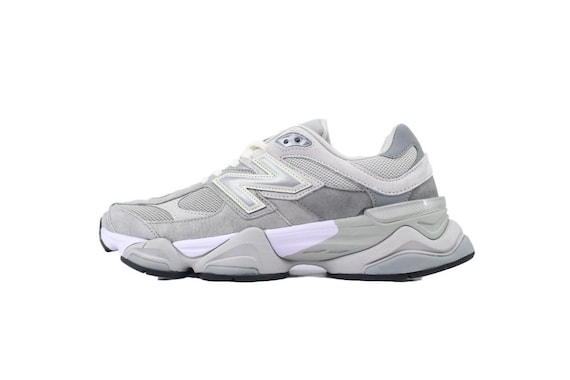 New Balance 9060 "Concrete" Sneakers: Chunky Grey Dad Shoes