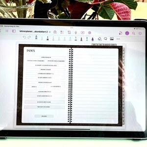 Digital Teacher Planner | Undated | GoodNotes PDF | Lesson Plan, Grade Tracker, Class Organizer