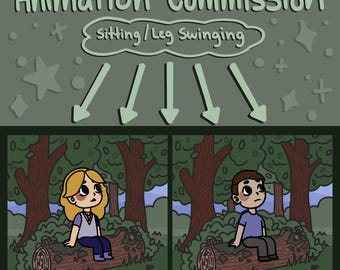 Animation Commission - Sitting/Legs Swinging