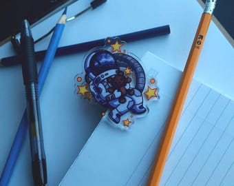 Astronaut Binder Clip
