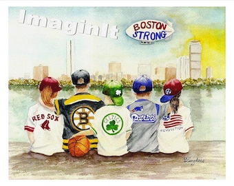 Boston Strong! - Girls and Boys - 11x14