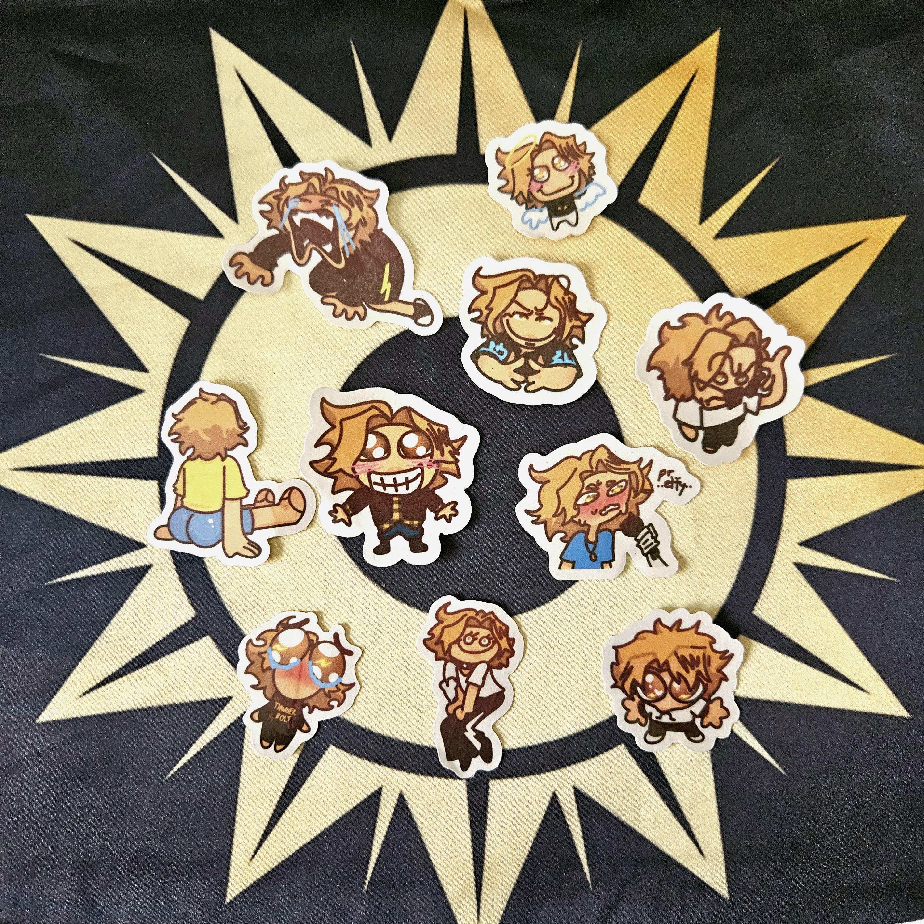 Denki Kaminari (my Hero Academia) [stickers] - Etsy