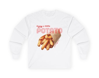 Diner Fries Cotton Long Sleeve Tee