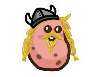 Viking Potato Sticker