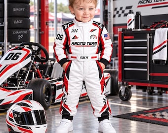 Personalized Baby Racing Suit, Fast One Birthday, Two Fast Birthday, Third Birthday