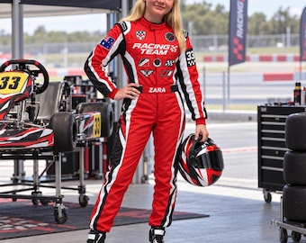 Kart Racing Suits for Youth, Custom Go Kart Racing Suit, Karting Suit